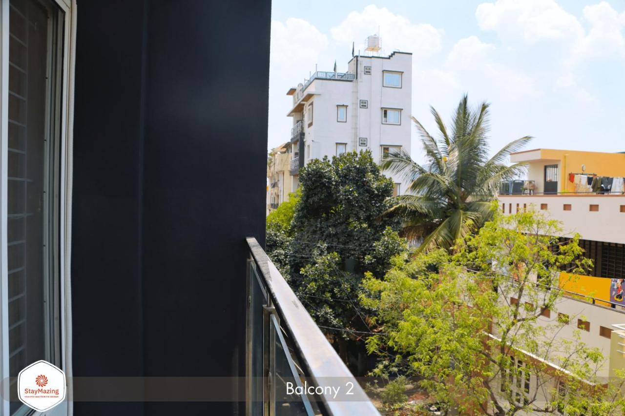 Staymazing-1,2 & 3 Bhk Ac Apartments In Hebbal-5Mins To Manyata-30Mins To Airport Bangalore Ngoại thất bức ảnh