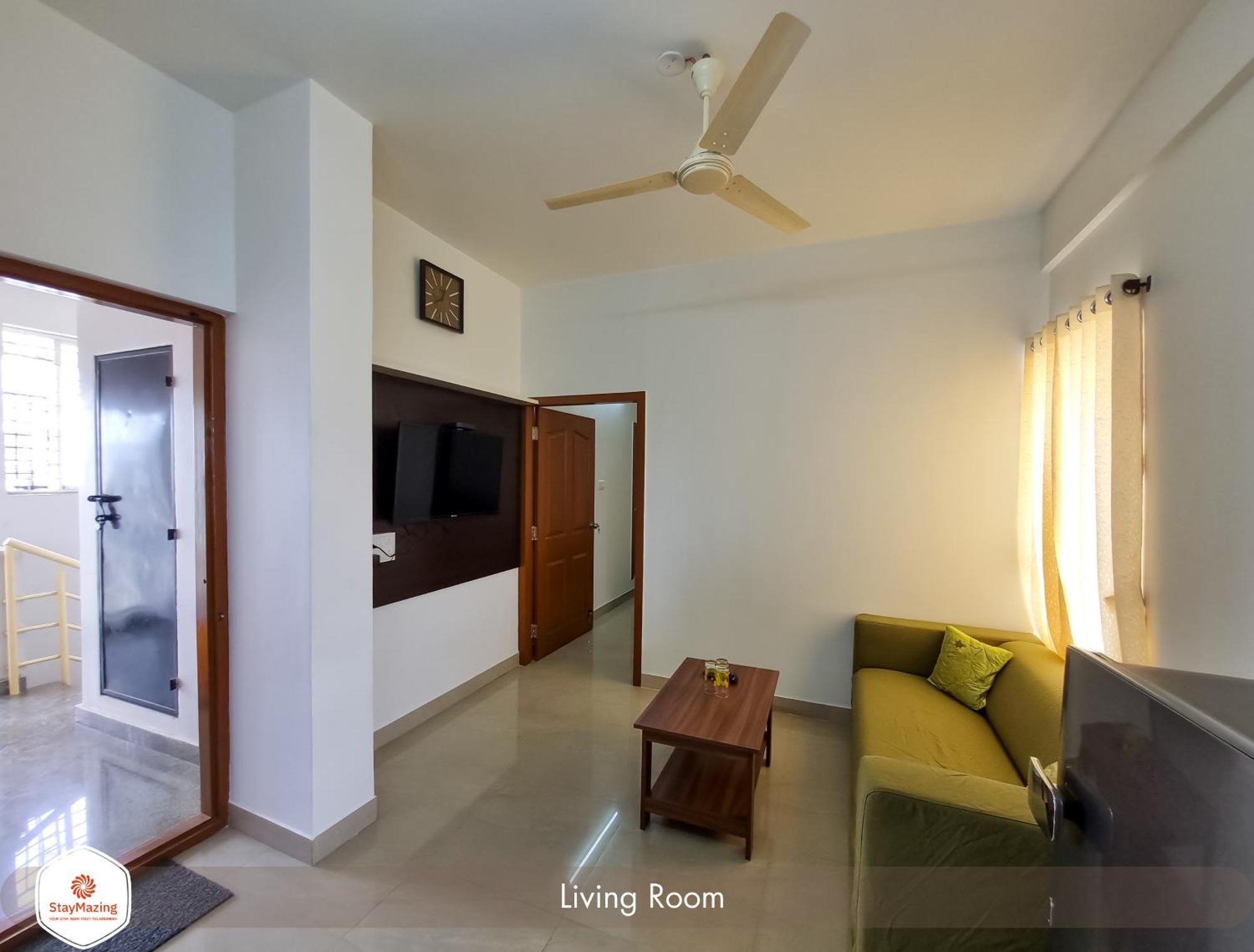 Staymazing-1,2 & 3 Bhk Ac Apartments In Hebbal-5Mins To Manyata-30Mins To Airport Bangalore Ngoại thất bức ảnh